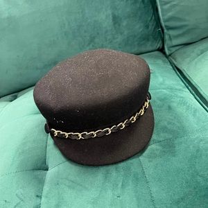 Eugenia Kim black conductor hat